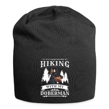 Wachhund Haustier Beschützen - Jersey-Beanie - Schwarz - Vorne