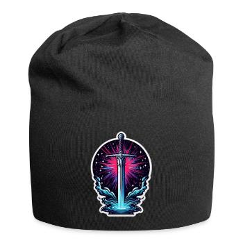 Galaxy Sword - Jersey-Beanie - Schwarz - Vorne
