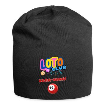 Loto - Bingo - 44 - Karakaka - Bonnet en jersey - noir - Devant