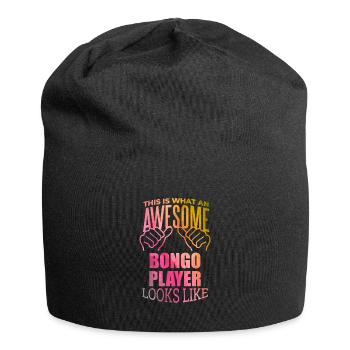 Bongo - Jersey-Beanie - Schwarz - Vorne