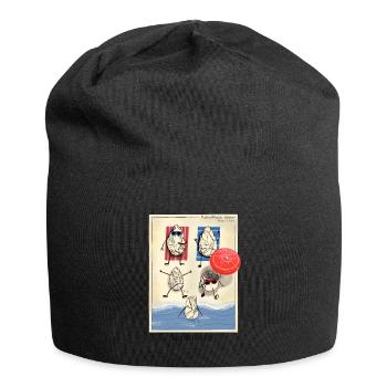 Silex am Strand 2 - Jersey-Beanie - Schwarz - Vorne