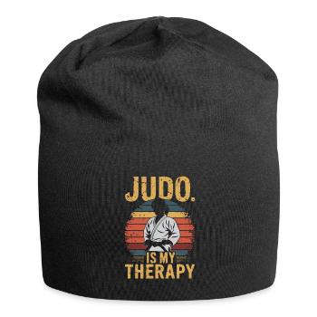 Judo filles vintage - Bonnet en jersey - noir - Devant