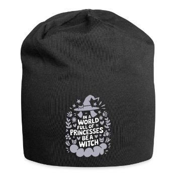 Für magische Kawaii-Liebhaberinnen - Jersey-Beanie - Schwarz - Vorne