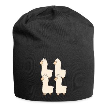Lama Lot de quatre - Bonnet en jersey - noir - Devant