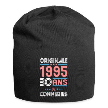 Anniversaire 30 ans - Originale 1995 - Conneries - Bonnet en jersey - noir - Devant