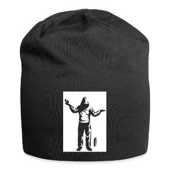 Pulvérisateur - Bonnet en jersey - noir - Devant