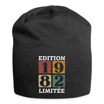 Limited edition 1982 born in 1982 - Jersey Beanie - black - Front