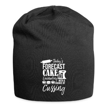 Todays Forecast Cake Decorating - Jersey Beanie - black - Front
