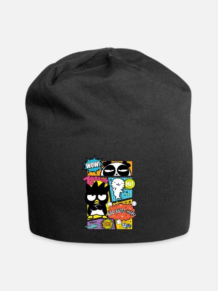 Bad Badtz-Maru Mit Freunden Im Comic Stile - Jersey-Beanie - Schwarz