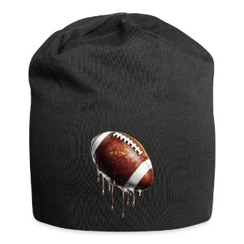 Football - Jersey-Beanie - Schwarz - Vorne
