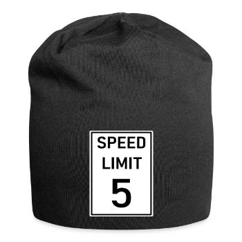 Speed limit 5 - Bonnet en jersey - noir - Devant