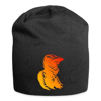 Idée simple de motocross pour le motocross - Bonnet en jersey - noir - Devant