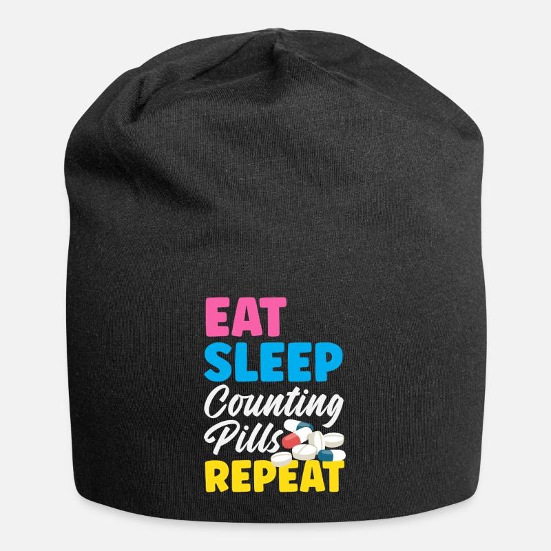 Pharmacien Technicien Pharmaceutique - Bonnet en jersey - noir