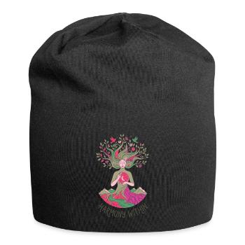Harmony Within - Celestial Nature Spirit - Bonnet en jersey - noir - Devant