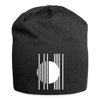 Circular Orbit Stripes - Jersey Beanie - black - Front