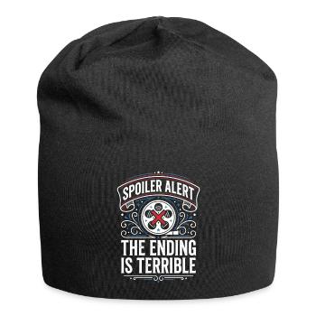 Spoiler Alarm: Das Ende ist furchtbar - Jersey-Beanie - Schwarz - Vorne
