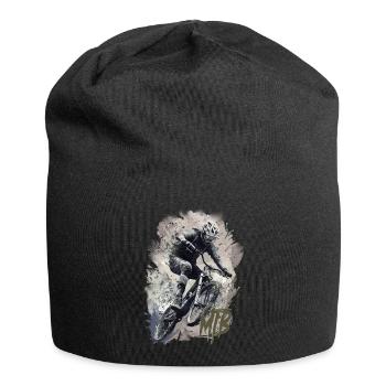 Mtb - Jersey-Beanie - Schwarz - Vorne