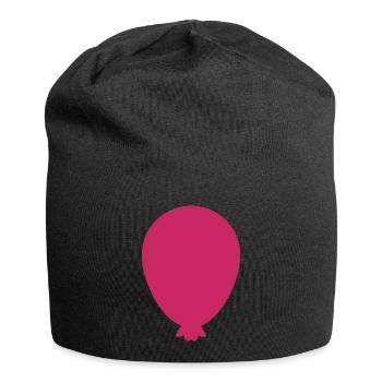 Balloon Shape - Jersey Beanie - black - Front