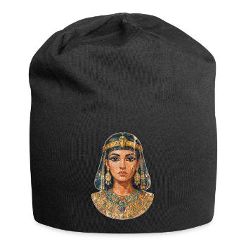 Cleopatra - Queen of Egypt (fresco) - Jersey Beanie - black - Front