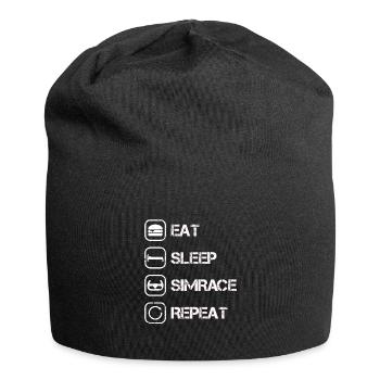 The Simrace gift for Sim Racing fans - Jersey Beanie - black - Front