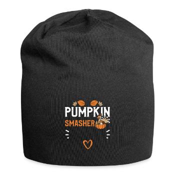 Pumpkin Smasher - Action de grâce - Bonnet en jersey - noir - Devant