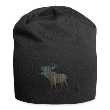 Wald Elch - Jersey-Beanie - Schwarz - Vorne