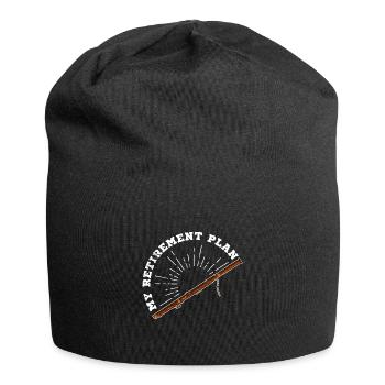 Musikschule Orchester Fagott Klarinette Musiker - Jersey-Beanie - Schwarz - Vorne