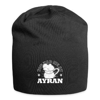 Getränk Türkisch National Ayran Türkei Joghurt - Jersey-Beanie - Schwarz - Vorne