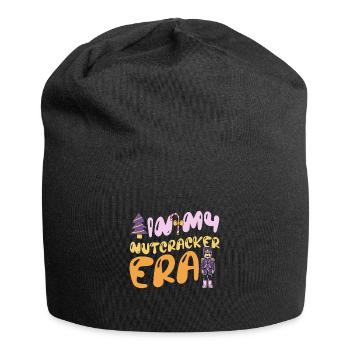Weihnachten Xmas Spruch In My Nutcracker Era - Jersey-Beanie - Schwarz - Vorne