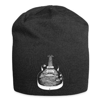 Guitar - Les Paul - Jersey Beanie - charcoal grey - Front