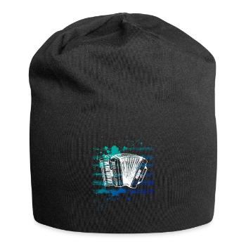 Accordéon - Bonnet en jersey - noir - Devant
