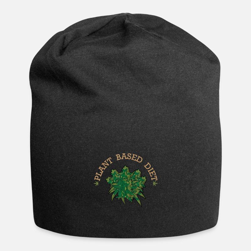 Cannabis hamp THC 420 Kost - Jersey-Beanie - sort