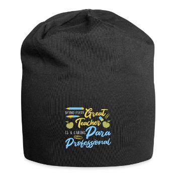 Paraprofessional - Jersey Beanie - black - Front