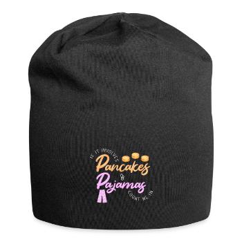 Crêpe - Bonnet en jersey - noir - Devant
