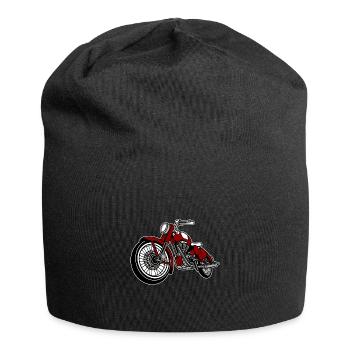 Moto Old School - Bonnet en jersey - noir - Devant