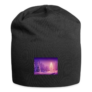 Noël 16 - Bonnet en jersey - noir - Devant