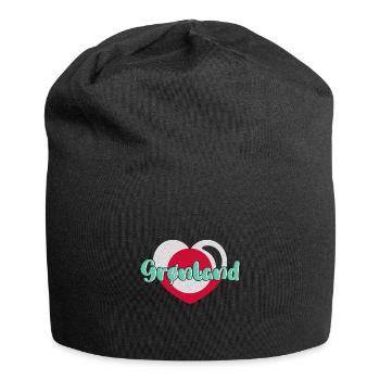 Grönland Kunst Religion Tupilaq Dänemark - Jersey-Beanie - Schwarz - Vorne