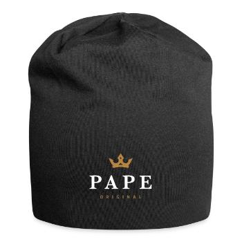 Pape Original Logo de la famille - Bonnet en jersey - noir - Devant