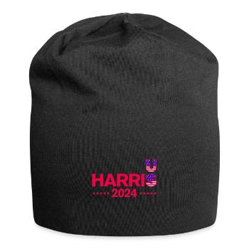 US Wahlen 2024 Harris - Jersey-Beanie - Schwarz - Vorne
