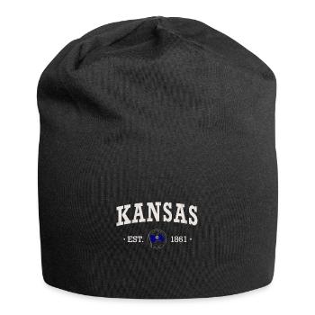 Kansas Est - Jersey Beanie - black - Front