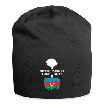 Azerbaïdjan Azerbaijan Roots - Bonnet en jersey - noir - Devant
