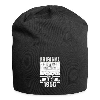 Original June 1950 72nd Birthday Gift Men - Jersey Beanie - black - Front