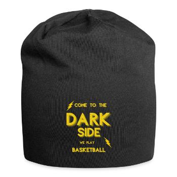 Cadeau basket basketball drole sport passion - Bonnet en jersey - noir - Devant