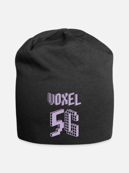 Voxel 5g - Jersey-Beanie - Schwarz