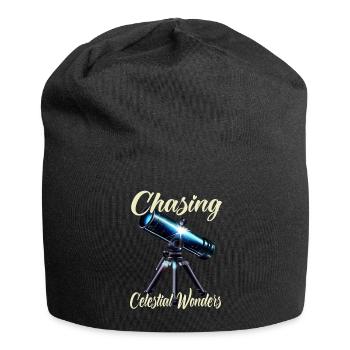 Chasing Celestial Wonders - Jersey Beanie - black - Front
