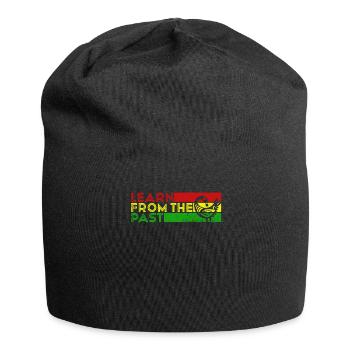 Sankofa Symbol Adinkra Ghana Black - Jersey Beanie - black - Front