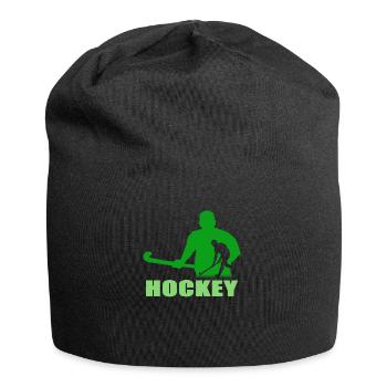 Hockey Hockey sur gazon Hockey sur gazon artificiel - Bonnet en jersey - noir - Devant