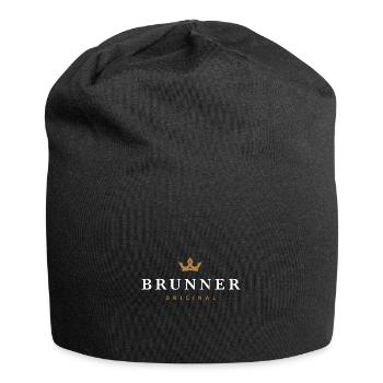 Brunner Original Familienlogo - Jersey-Beanie - Schwarz - Vorne
