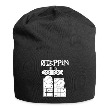 Soundsystem Steppin - Bonnet en jersey - noir - Devant