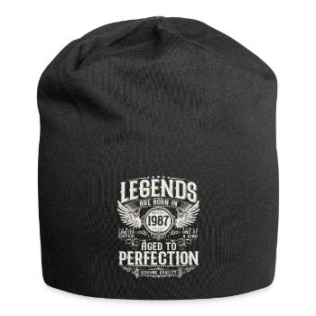 Millésime 1987 Born Legends Cadeau d’anniversaire - Bonnet en jersey - noir - Devant